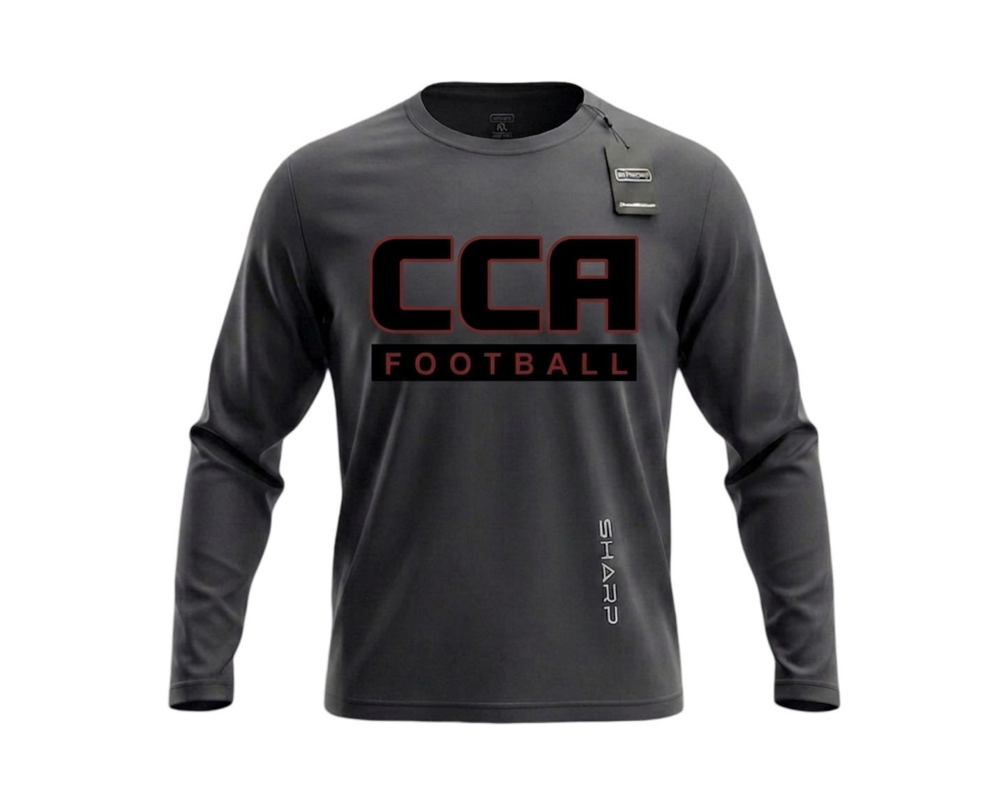 CCA Ultra Fit Long Sleeve Shirt - Gray