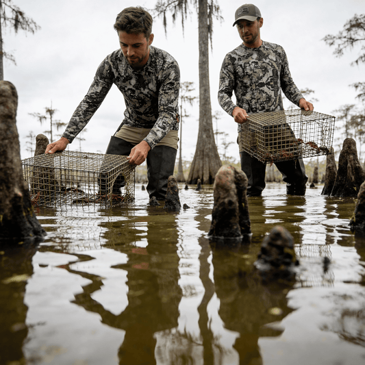 Hunter Camo No Hood Shirt With Zip Pockets