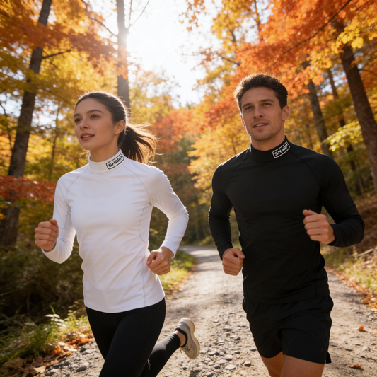 Adult Long Sleeve Mock Neck Compression