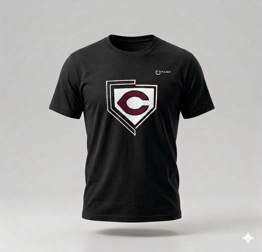 CCA Baseball T-Shirt - Black