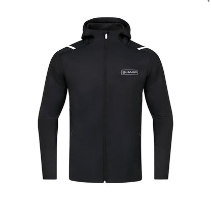 Sharp Athletics Performance Track Suit Jacket - Black