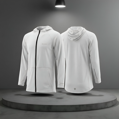 Sharp Ultra Fit Track Jacket - White