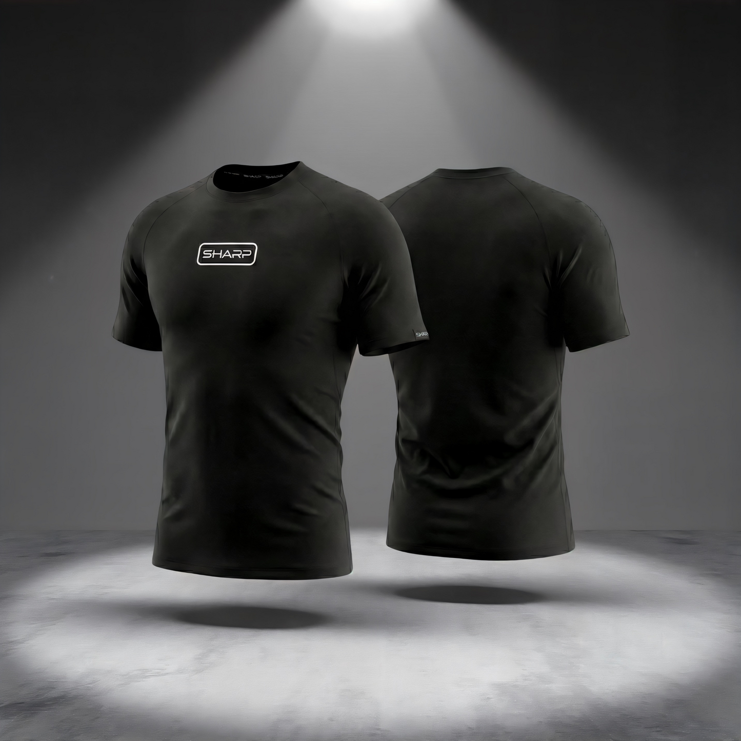 Youth Short Sleeve Compression Shirt - Black