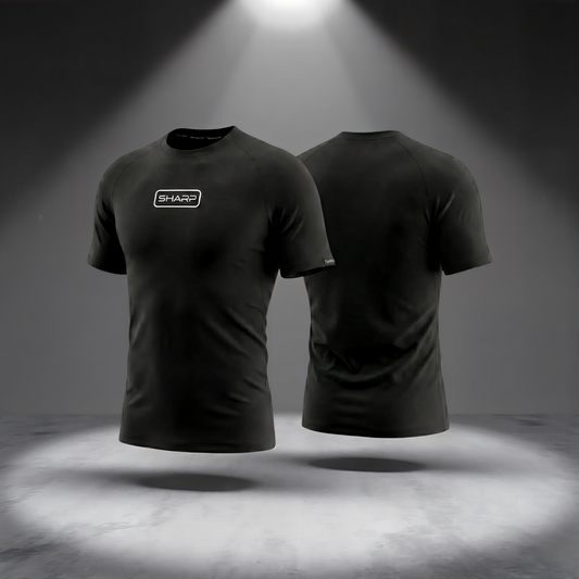 Youth Short Sleeve Compression Shirt - Black