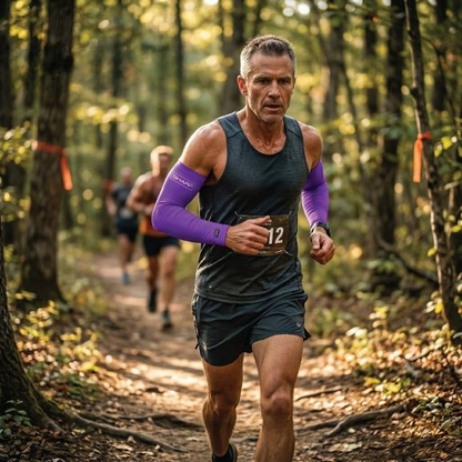 Sharp Adult Arm Sleeve - Purple
